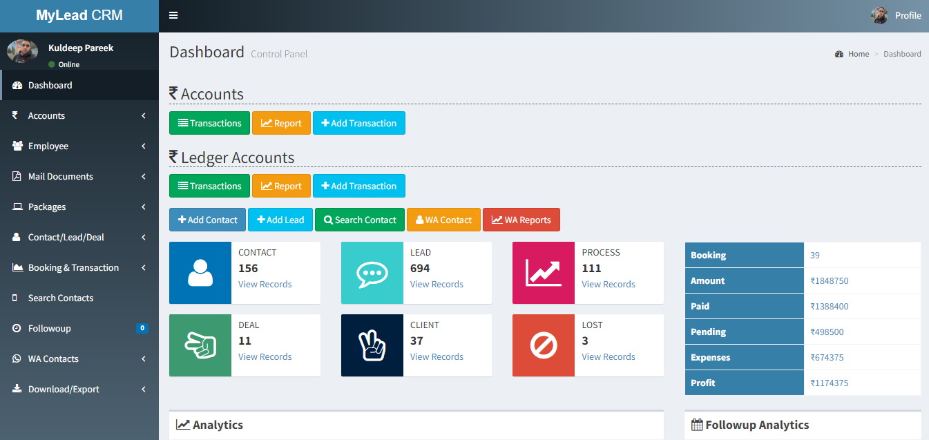 Real Estate CRM
